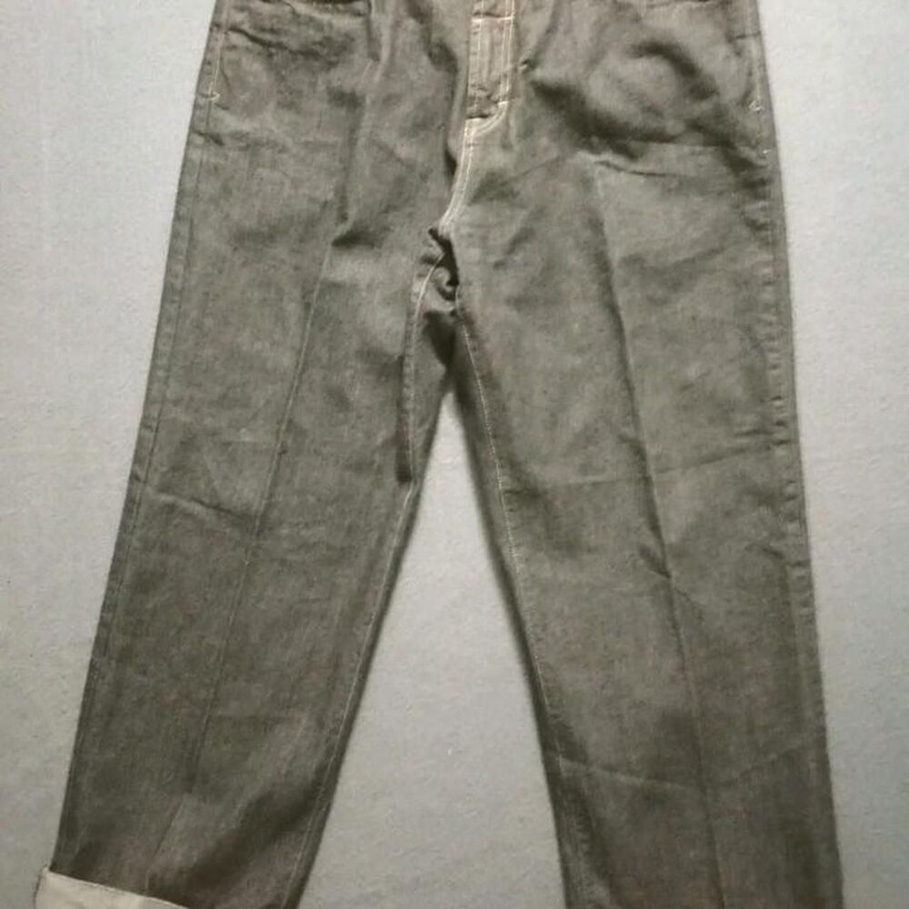 1state Men's Brown and Blue Jeans